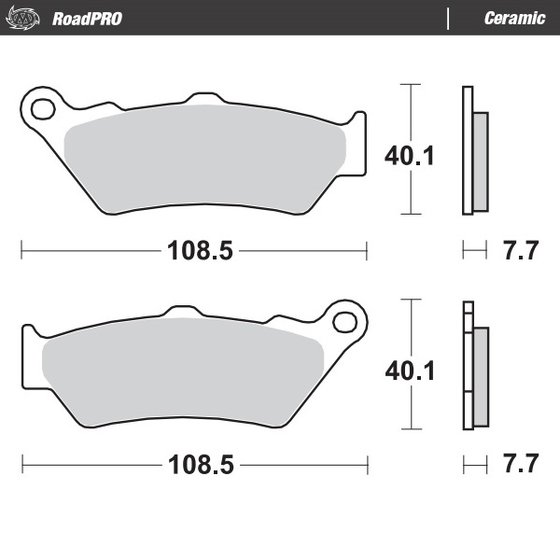 THUNDERBIRD STORM 1700 (2011 - 2018) ceramic brake pad | MOTO-MASTER