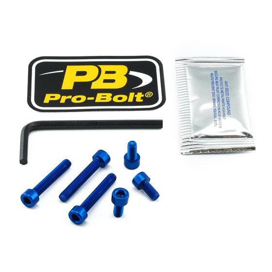 ROCKET 3 ROADSTER (2010 - 2018) fuel cap screw kit (black) | PRO BOLT