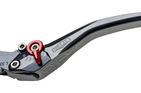 THRUXTON 1200 R (2016 - 2018) evo black/red brake lever | TITAX