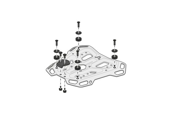 TIGER 900 GT PRO (2020 - 2022) adventure rack for triumph tiger 900/gt/rally/pro | SW-MOTECH