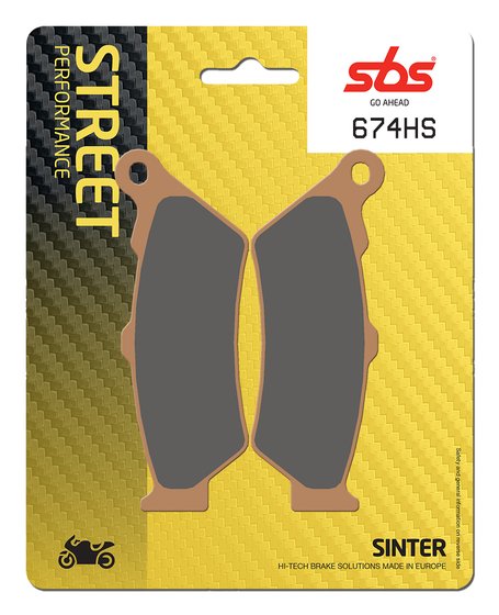 SCRAMBLER 1200 XE (2019 - 2023) brakepads sintered | SBS