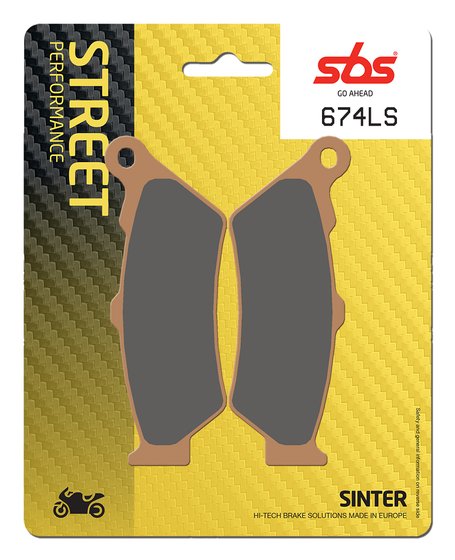 SCRAMBLER 1200 XE (2019 - 2023) brakepads sintered rear | SBS