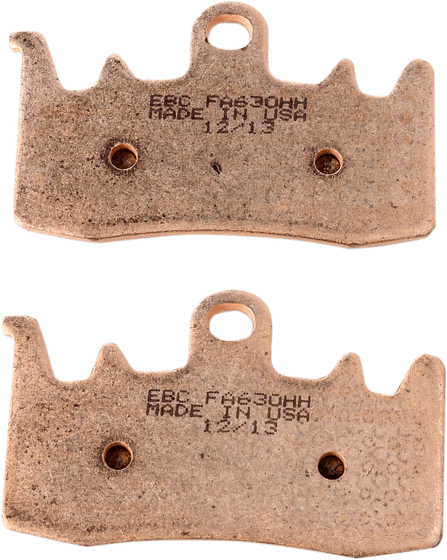 STREET TRIPLE 765 R LOW (2020 - 2020) usa made double-h series sintered brake pads | EBC