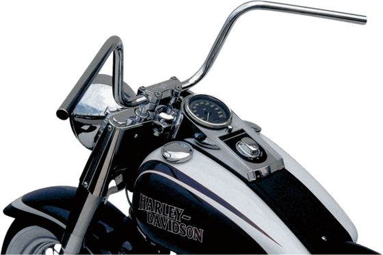 BONNEVILLE T100 (2000 - 2015) steel chrome plated apehanger handlebar with cable indent - 1" diameter | TRW