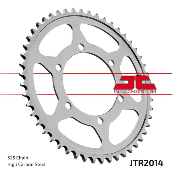 TIGER 800 XRX (2015 - 2020) steel rear sprocket | JT Sprockets