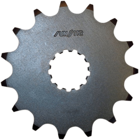 STREET TRIPLE 765 S (2017 - 2021) 17t 525 pitch black steel front replacement sprocket | SUNSTAR SPROCKETS