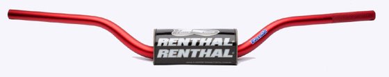 TIGER 800 XRX (2015 - 2020) renthal fatbar 604 rc red handlebar | RENTHAL