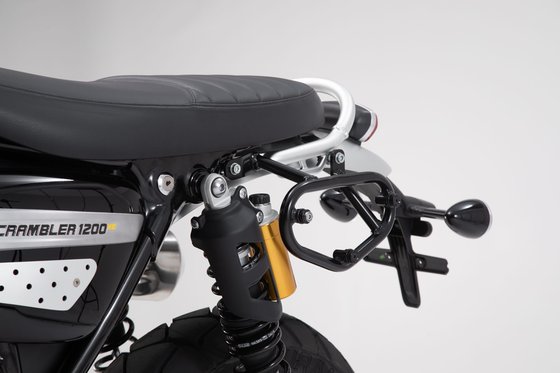 SCRAMBLER 1200 XE (2019 - 2022) slc side carrier l - left black triumph scrambler 1200 | SW-MOTECH