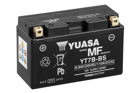 DAYTONA 675 (2006 - 2015) maintenance-free replacement battery | YUASA