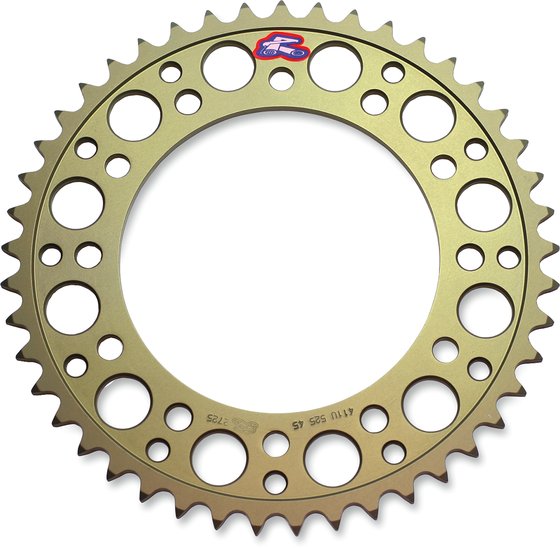 TIGER 1050 (2007 - 2013) aluminum rear sprocket - 43 teeth | RENTHAL