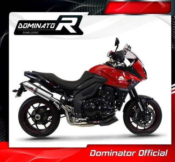 TIGER 1050 (2016 - 2020) exhaust silencer round | Dominator