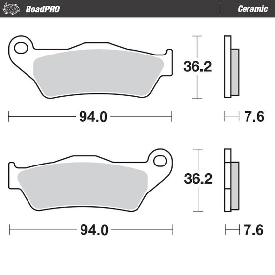 BONNEVILLE T100 (2021 - 2022) ceramic brake pad | MOTO-MASTER