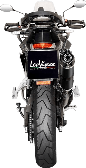 TIGER 900 (2020 - 2022) lv one evo black edition slip-on muffler | LEOVINCE