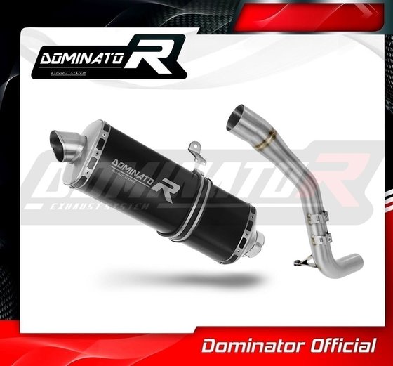 TIGER 1050 (2006 - 2012) exhaust silencer p7 black | Dominator