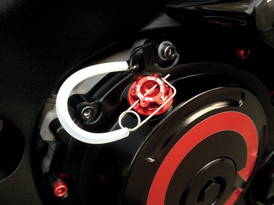 SPEED TRIPLE 955 (1999 - 2004) red oil cap kit m20x2.5 | POWERSTANDS RACING