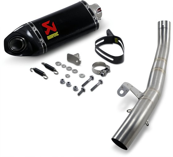 STREET TRIPLE 765 RS (2017 - 2022) cf street triple muffler | AKRAPOVIC