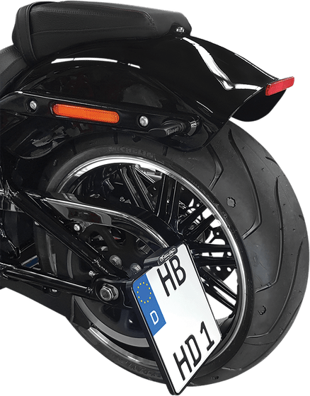 SPEEDMASTER (2006 - 2018) black license plate frame for 2017-2020 models | HEINZ BIKES