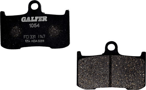 STREET TRIPLE 675 RX (2015 - 2016) semi-metal front brake pads | GALFER