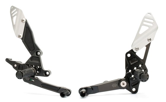 SPEED TRIPLE 1050 RS (2019 - 2019) "factor-x rearset (black)" | GILLES TOOLING