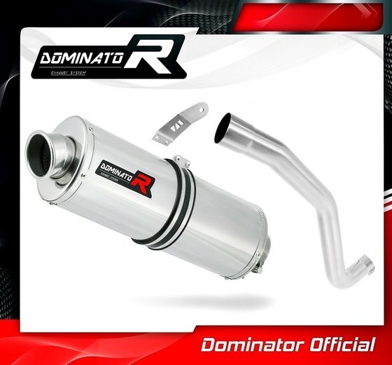 TIGER 1050 (2013 - 2015) exhaust silencer oval | Dominator