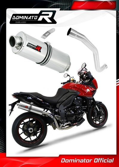 TIGER 1050 (2013 - 2015) exhaust silencer oval | Dominator