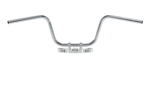 BONNEVILLE T100 (2000 - 2015) steel chrome plated apehanger handlebar with cable indent - 1" diameter | TRW