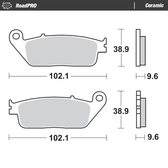 ADVENTURER 900 (1996 - 2001) ceramic brake pad | MOTO-MASTER