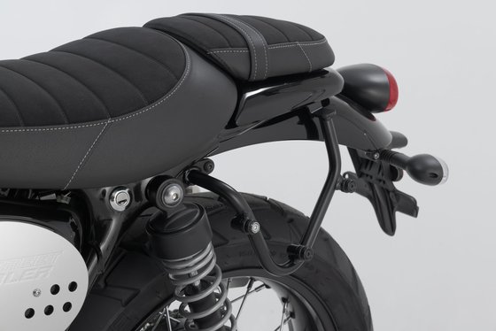 STREET SCRAMBLER 900 (2021 - 2022) slc side carrier left black | SW-MOTECH