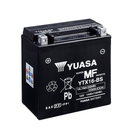 TIGER 800 XCX (2011 - 2018) ytx16 fa battery | YUASA