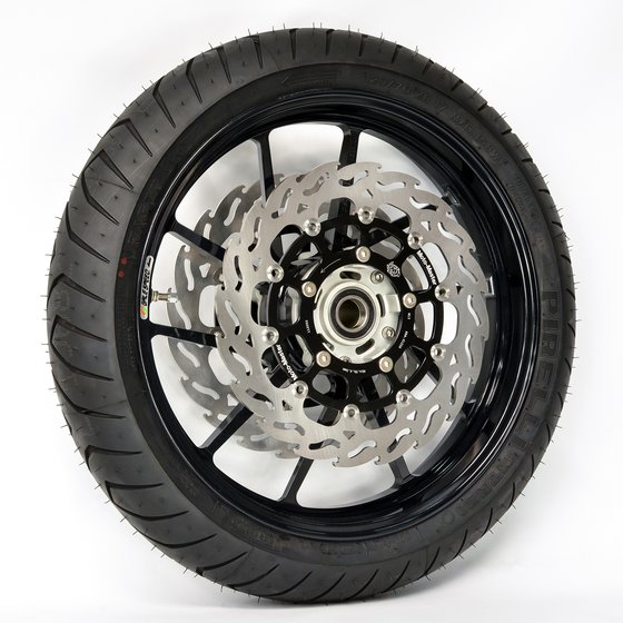 BONNEVILLE 1200 BOBBER (2020 - 2022) flame floating brake rotor | MOTO-MASTER